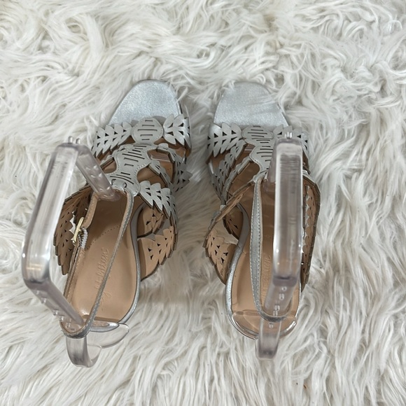 Eight Fifteen Silver & Gold Amazing Heels! Size 7 WORN BY CELEBRITIES - Picture 6 of 16